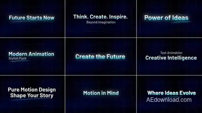 Text Animation | After Effects Titles template preview