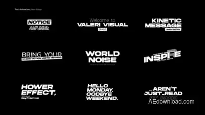 Text Animation || After Effects Titles template preview