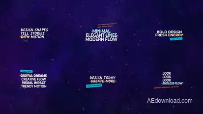 Text Animation V1.0 | AE Titles template preview