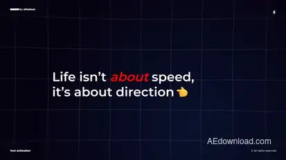 Text Animation v2.0 | AE Titles template preview