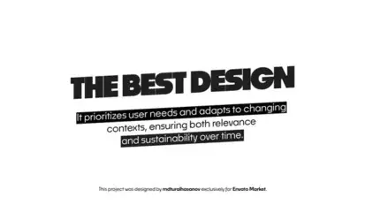 Text Animations Titles template preview