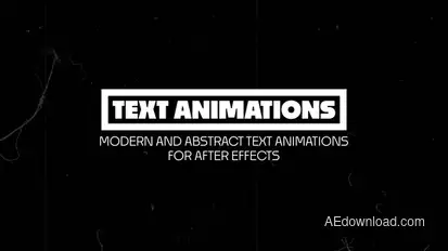 Text Animations Titles template preview