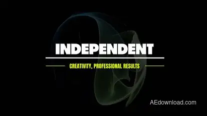 Text Animations Titles template preview