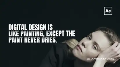 Text Animations Titles template preview