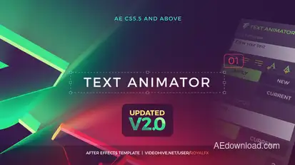TypeX - Creative Pack: Title Animation Presets Library Titles template preview