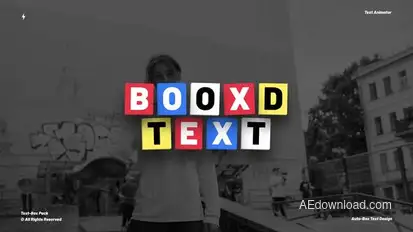 Text-Box Animation | After Effects Titles template preview