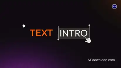 Text Intro Titles template preview