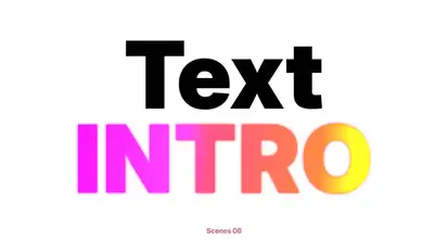 Text Intro | After Effects Titles template preview