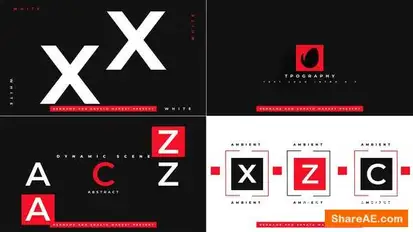 Text Logo Intro V 0.7 Openers template preview