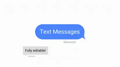 Text Messages Titles template preview