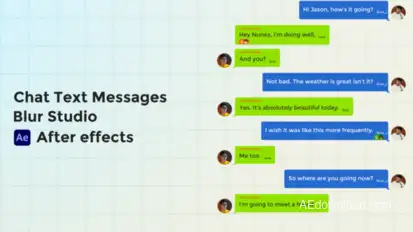 Text Messages V2 Titles template preview