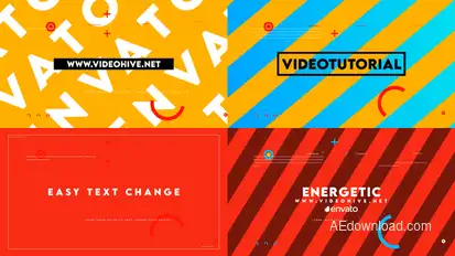 Text Opener V2 Video Displays template preview