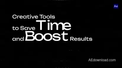 Text Presets - AE Titles template preview