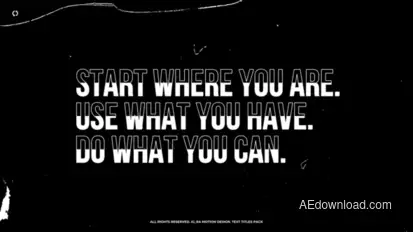 Text Titles Titles template preview