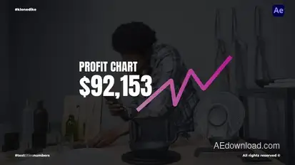 Text Titles Numbers Titles template preview