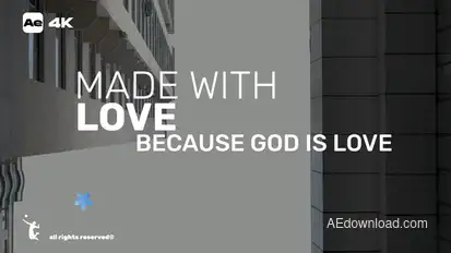 Text Typography Titles template preview