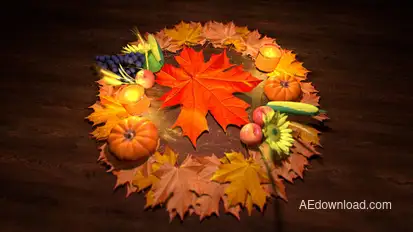 Thanksgiving Logo Openers template preview