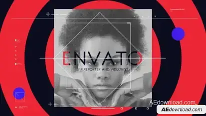 The Abstract Fashion Openers template preview