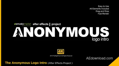 The Anonymous Logo Logo Stings template preview