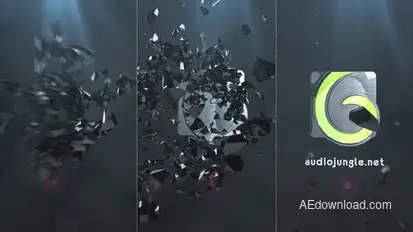 The Broken Ball Logo Stings template preview