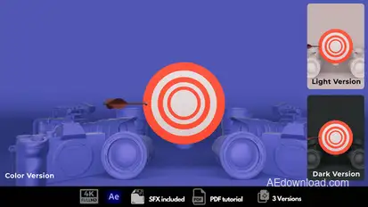 The Camera Professional Logo Stings template preview