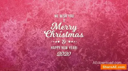 The Christmas Slideshow Openers template preview