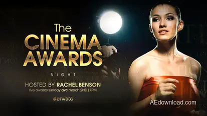 The Cinema Awards Openers template preview