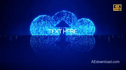 The Cloud 4K Product Promo template preview