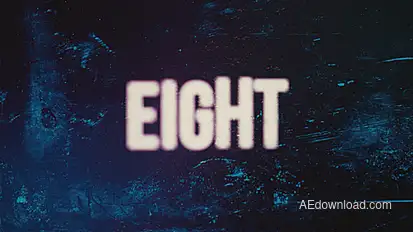 The Countdown Logo Elements template preview