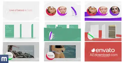 The Creation Of Beauty Is Art Openers template preview