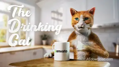 The Drinking Cat Openers template preview