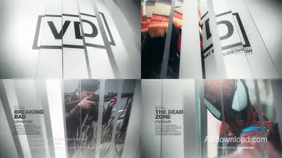 The Elegant Slide Show Openers template preview