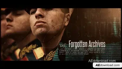 The Forgotten Archives Video Displays template preview