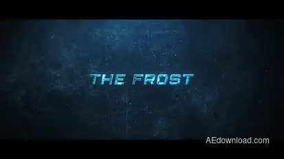 The Frost Trailer Titles template preview