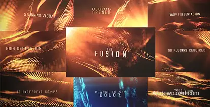 The Fusion Openers template preview