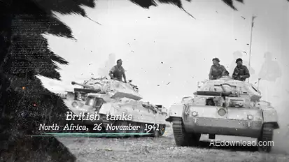 The History Slideshow Video Displays template preview