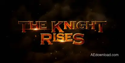 The Knight Rises - Cinematic Trailer Openers template preview