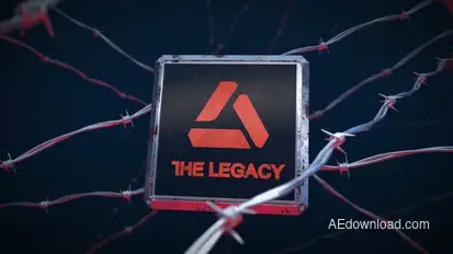 The Legacy - Crime Logo Reveal Logo Stings template preview