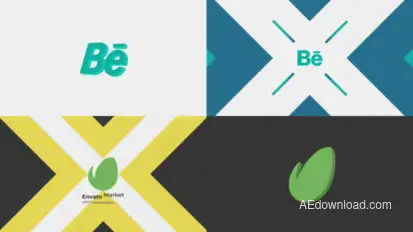 Cross Reveal Logo Opener – Dynamic 3D Animation for Intros, Promos, Slideshows and Branding Logo Stings template preview