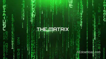 The Matrix - Cinematic Titles Titles template preview