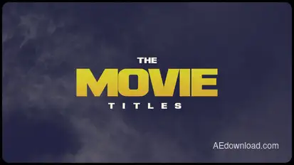 The Movie Titles Titles template preview