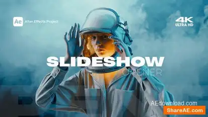 The Opener Slideshow Openers template preview