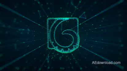 The Plex | Digital Glitch Logo Logo Stings template preview