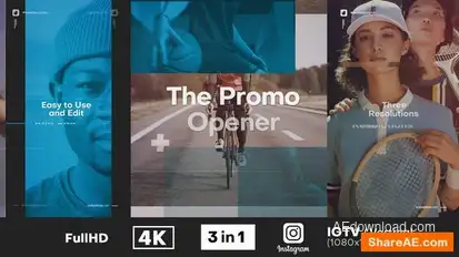 The Promo Opener Openers template preview