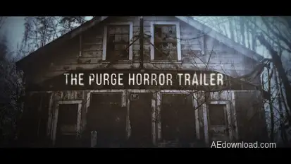 The Purge Trailer Video Displays template preview