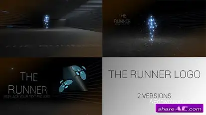 Videohive The Runner Logo Logo Stings template preview