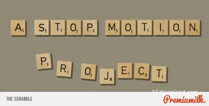 The Scrabble Titles template preview