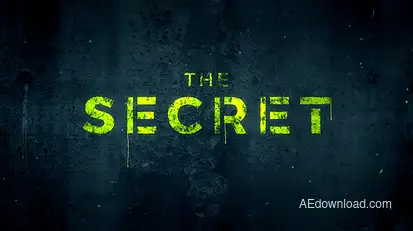 The Secret | Logo Reveal Logo Stings template preview