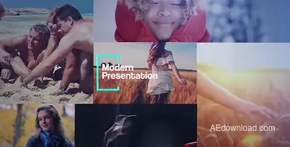 The Slideshow Openers template preview