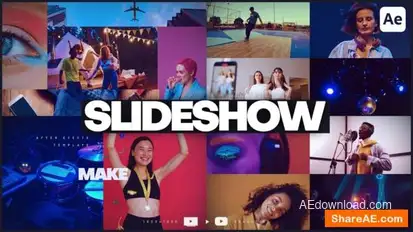 The Slideshow Openers template preview